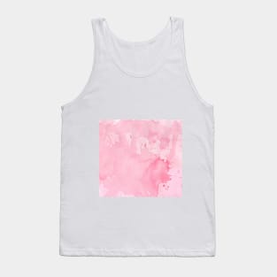 Pink Watercolor Tank Top